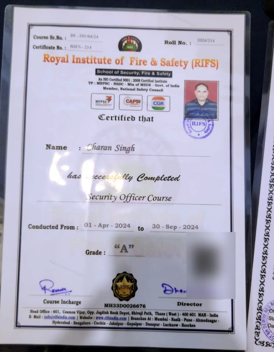 Public preview of Security Officer Course
